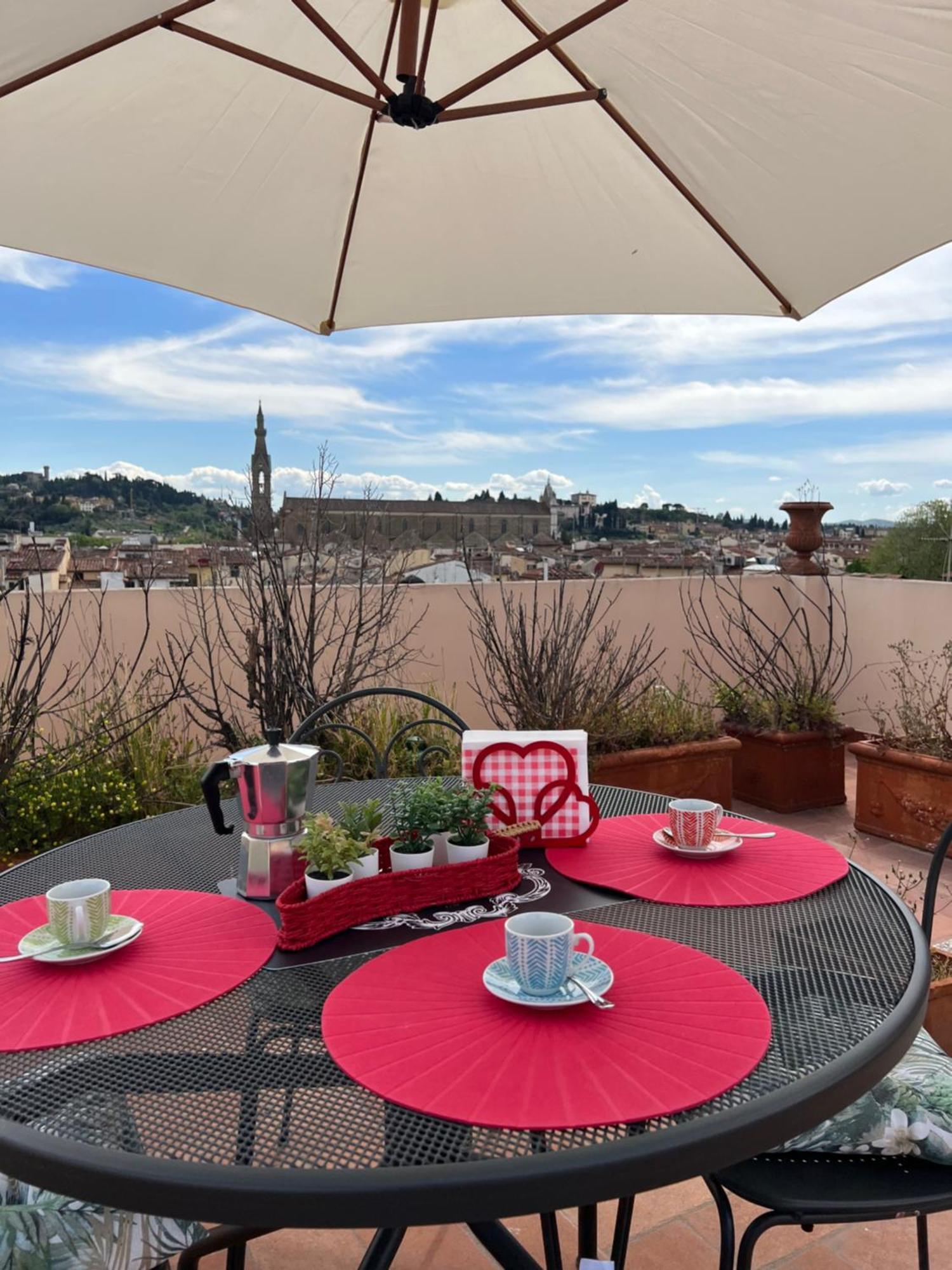 Bianca'S Home-Breathtaking Terrace 360° View Of Florenţa Exterior foto