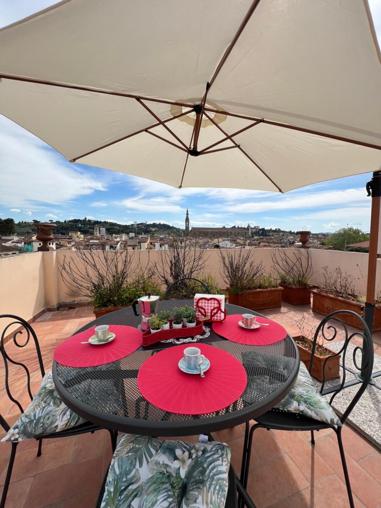 Bianca'S Home-Breathtaking Terrace 360° View Of Florenţa Exterior foto